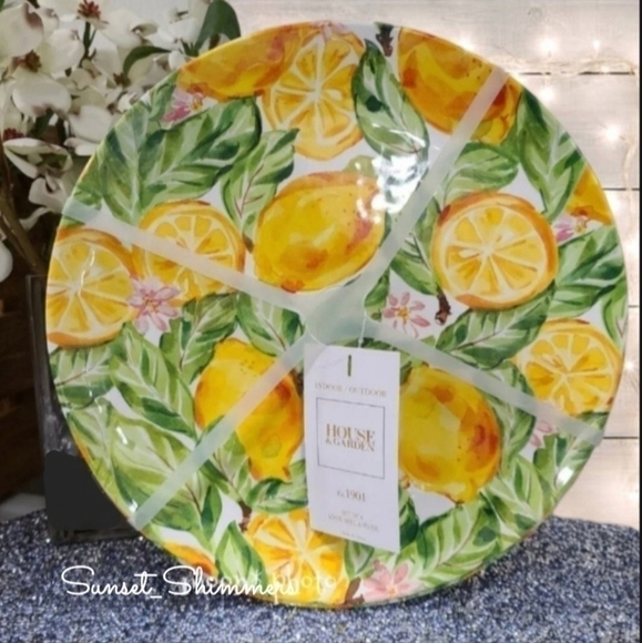 Sparkly Beaded Lemon Blossom Flower Table Runner Decor 36" House & Garden New - Picture 11 of 11